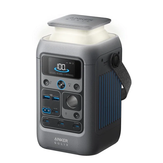 ランタン機能を搭載し防災でも役に立つAnker Solix C300 DC Portable Power Station