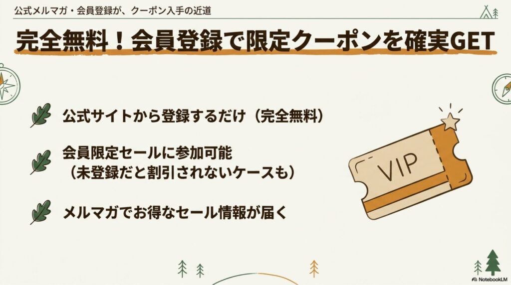 Jackery公式メルマガ・会員登録でクーポンを得る方法（無料登録・会員限定セール）