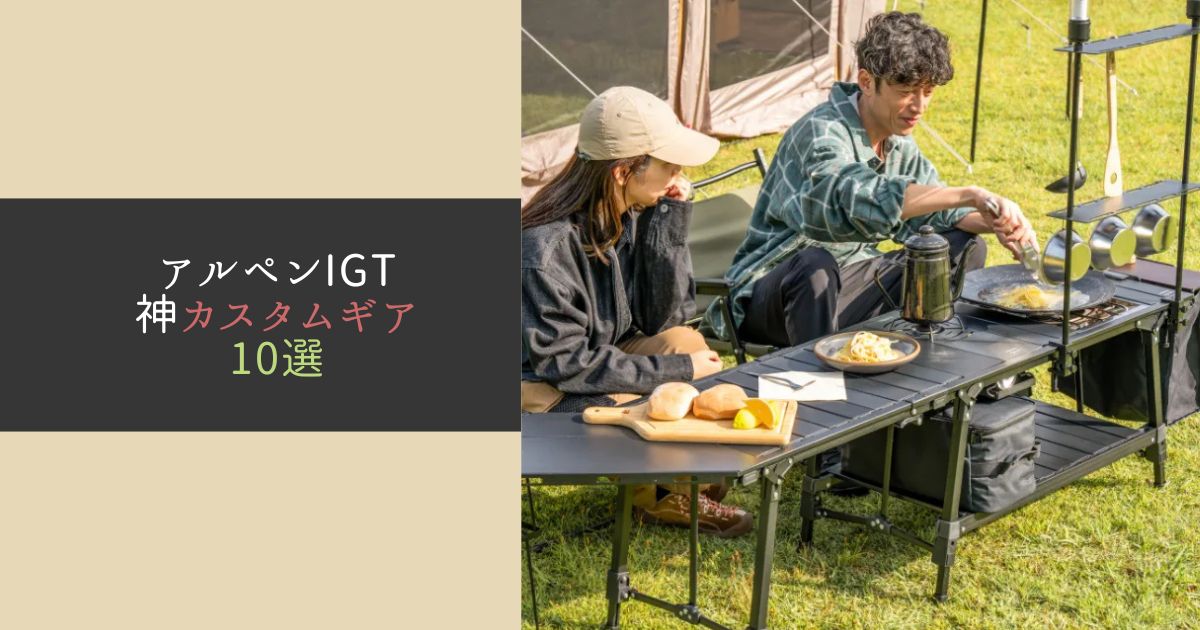 アルペンIGTカスタムギア10選